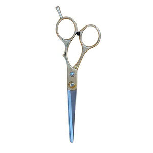 Tijeras de Peluquería con Mango Elegante para Salón de Belleza, de Acero Inoxidable con Tornillo Ajustable y Reposamanos - Product Image 3