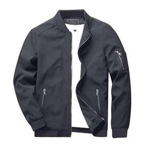 Veste coupe-vent imperméable de qualité supérieure, réfléchissante, enduite pour l'hiver, avec fermeture éclair, pour le cyclisme et la course en plein air - Product Image 3