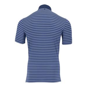 2025 lignes rayées sublimées personnalisées imprimer hommes décontracté à manches courtes pour polo tissu tissé respirant grande taille Option - Product Image 2