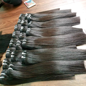 Super doble Remy extensiones de cabello humano de la fábrica de Vietnam al por mayor precio barato peluca Paquete de pelo crudo - Product Image 5