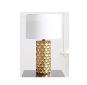 Soporte de Color dorado de Material metálico para producto decorativo de mesa de dormitorio en lámpara de Metal de precio más bajo con estilo de Base de mármol redondo - Product Image 3