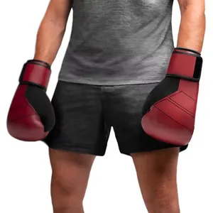 Guantes de cuero personalizados para niños Guantes de entrenamiento al aire libre para deportes de boxeo Guantes transpirables a prueba de viento