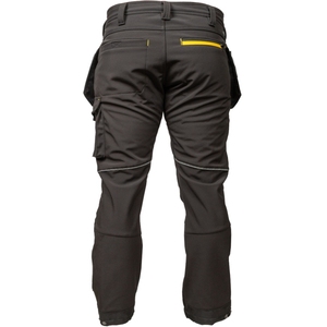 กางเกงคาร์โก้ทรงตรงเอวสูงสำหรับผู้ชาย ยอดนิยม ระบายอากาศได้ดี น้ำหนักเบา ดีไซน์กระเป๋าหลายช่อง สไตล์ทหาร เหมาะสำหรับทำงาน - Product Image 6