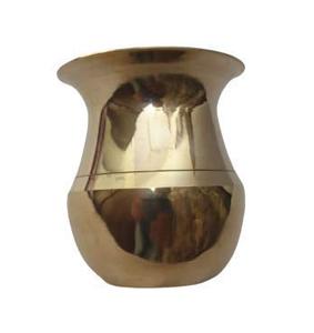 Latón Aarti Thali con intrincado grabado láser Placa de adoración de latón impresa con láser Placa de Puja de latón impresa con láser tradicional - Product Image 5