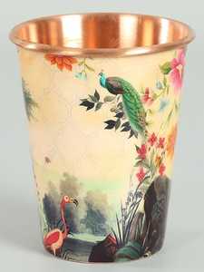 Customized Printed <b>Copper</b> <b>Glass</b> With Personalized Wedding Branding For Ayurvedic Lifestyle And Detox Benefits At Lowest Coast - Product Image 6