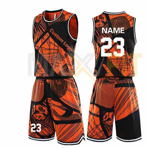 Precio de fábrica MAXFIT ENTERPRISES Uniforme de baloncesto personalizado Diseño superior Ropa deportiva Cómodo Transpirable Tallas grandes - Product Image 2