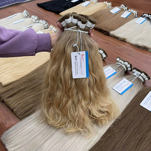 Meilleur Produit Qualité de Luxe Extension de Cheveux en Vrac Hair Hairshop Extension en Vrac Couleur de Cheveux Prix de Gros Prêt à Expédier - Product Image 6