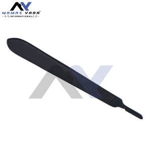 Noir # 3 Manches de scalpel en acier inoxydable, instrument chirurgical de précision pour procédures médicales, lames compatibles 10 15 - Product Image 4