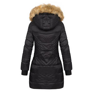 Veste parka à capuche en fourrure respirante et durable avec poignets élastiques élégants pour hommes, veste isolée légère de qualité supérieure pour le froid - Product Image 3