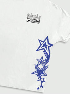 Camiseta de Corte Cuadrado Personalizada para Hombre, 100% Algodón/Poliéster, Transpirable, de Secado Rápido, con Impresión Digital, Estilo Urbano - Product Image 4