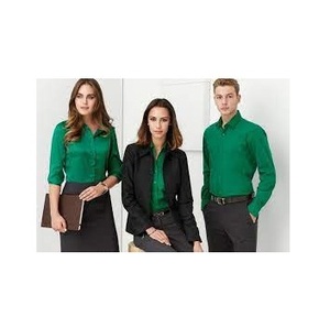 Ropa formal clásica de negocios para mujer, camisa blanca de alta calidad, trajes de pantalón de dos piezas, venta al por mayor - Product Image 3