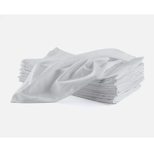 Pure Plain Soft Quick-Dry Customizable <b>Kitchen</b> Tea Towel Flour Sack Towel with Custom Waffle Design - Product Image 1