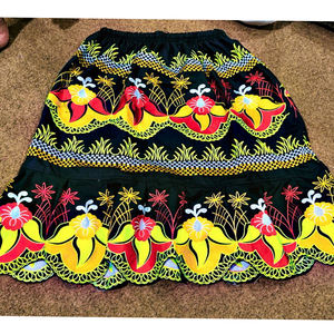 2025 nouveauté haute qualité 100% coton brodé femmes jupe Style décontracté respirant et imprimé conceptions - Product Image 5