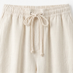 Pantalon de jogging fuselé en coton respirant pour femme, idéal pour l'été – Vente en gros OEM/ODM, fabrication sous marque privée, faible MOQ - Product Image 6