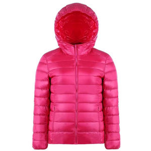 Chaquetas de Invierno para Mujer de Alta Calidad con Logotipo Personalizado, Chaquetas Acolchadas Deportivas para Exteriores, con Cremallera, a la Moda, Cálidas, Impermeables, Transpirables, de Nailon - Product Image 1