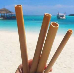 Pailles en bambou réutilisables avec logo gravé personnalisé exportation en gros écologique du Vietnam artisanat en bambou et en bois - Product Image 4