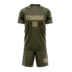 Kits de Camiseta deportiva de club de secado rápido personalizados, conjunto de uniforme de fútbol transpirable, nueva combinación de diseño de colores, ropa deportiva de verano - Product Image 1