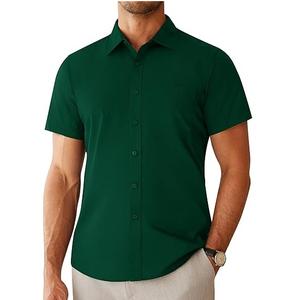 Chemises de smoking respirantes, écologiques, à séchage rapide, 100% coton, de haute qualité, mode, sur mesure, manches longues, coupe ajustée pour hommes - Product Image 1