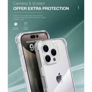 Coque hybride transparente Clear Armor, TPU antichoc pour iPhone 16 Pro Max, protection intégrale - Product Image 5