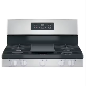 2025 2026! Offres spéciales : Cuisinière à gaz naturel autonome de 5 pieds cubes, en acier inoxydable, 5 brûleurs, réglages de chaleur précis – Prête à être expédiée - Product Image 1