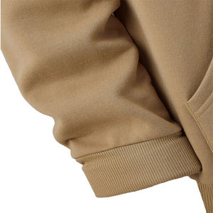 Sudadera con capucha de lana gruesa y cálida informal de fabricante personalizado, ropa de moda en blanco liso de algodón deportivo, sudaderas con capucha para hombre - Product Image 3