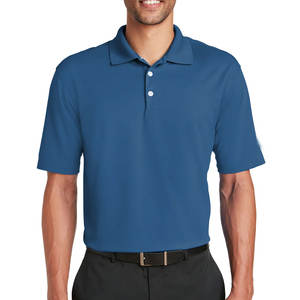 100% poliéster transpirable para hombre personalizado que absorbe la humedad camisa polo de manga corta - Product Image 1