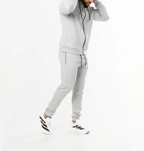 Conjunto Deportivo Personalizado al por Mayor para Hombre, Sudadera con Capucha y Cremallera y Pantalones Jogger de Felpa Premium, Ropa Deportiva Informal para Hombre - Product Image 5