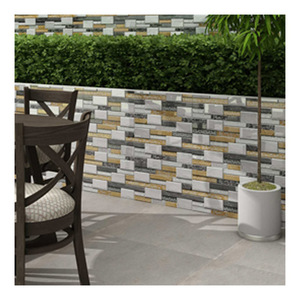 Carreaux muraux en céramique brillante de 300*450mm élévation décorative avec motif en pierre de marbre poli et pour salle de bain - Product Image 4