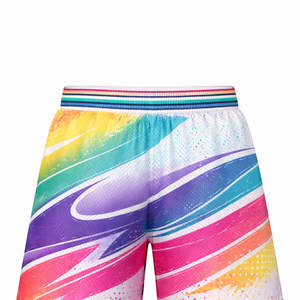 Pantalones Cortos Deportivos de Malla Sublimada para Hombre, Ropa Deportiva Flexible para Entrenamiento de Baloncesto y Torneos Deportivos - Product Image 5