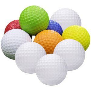 Bolas de golf de torneo con logotipo y diseño morados personalizados Bolas de práctica de capa con color personalizado - Product Image 6