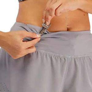 100% Polyester nouveau Design femmes Shorts en gros femmes Shorts Gym Fitness sport course Shorts nouvelle mode dames été - Product Image 3