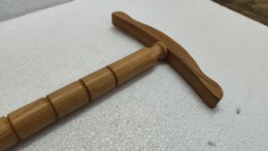 Nidi Noddy en bois portable sur mesure, grande taille, pour le filage à la main, outil de mesure des fibres pour les filatrices et les créateurs - Product Image 2