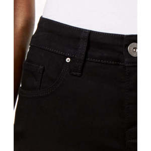 Jeans Skinny Curvy-Fit da Donna Style Co, Denim Nero, Lunghezza Regolare, Vita Media, Stile Casual per la Stagione Autunnale, XL, Lavabili - Product Image 3