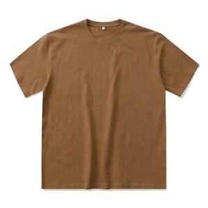 Camiseta Casual Simple para Hombre, 8 Colores, Hombros Caídos, Alta Calidad, Manga Corta, Cuello Redondo, 100% Algodón, Corte Holgado - Product Image 6