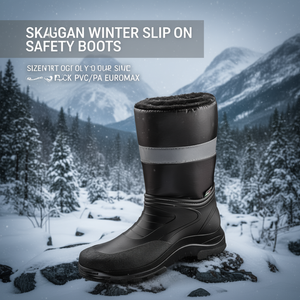 Botas de Seguridad Skagen Winter Slip-On Talla 42 Negras PVC/PA EUROMAX - Product Image 3