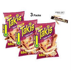 New Halal <b>Grain</b> <b>Snack</b> Sticks Takis Rolled Chips Wholesale Price Hot Selling Exotic <b>Snacks</b> Potato Chips Best Price Takis Chips - Product Image 6