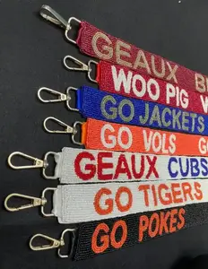 Sangle de sac perlée marron Cintre de sac élégant avec un design perlé élégant pour robe de mariée Taille personnalisée - Product Image 6