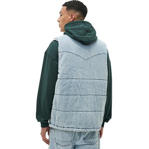 Chaquetas sin Mangas para Hombre, Personalizadas al por Mayor, de Mezclilla, 100% Algodón Elástico, con Múltiples Bolsillos y Logotipo Personalizado - Product Image 6