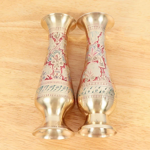 Handmade <b>Copper</b> Relief <b>Vase</b>, <b>Copper</b> Flower Pot, <b>Copper</b> <b>Vase</b>, Engraving Valentine Gift Festive and Party Supplies - Product Image 5