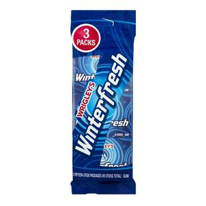 Wrigley's pour Gomme fruitée 15 bâtonnets (10 paquets) - Product Image 1