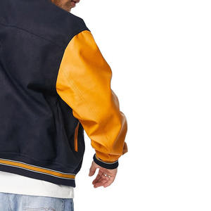 Chaquetas Varsity de Lona para Hombre de Bajo Costo, Pedido al por Mayor, Diseño Reversible, Duradero y Cómodo, Impermeable, Económico - Product Image 2