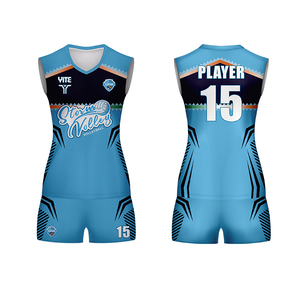 Maglie da <span class=keywords><strong>pallavolo</strong></span> all'ingrosso personalizzate 100% poliestere Quick Dry <span class=keywords><strong>Set</strong></span> uniforme da <span class=keywords><strong>pallavolo</strong></span> - Product Image 1