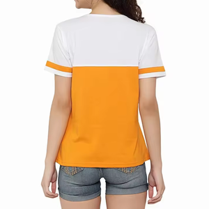 เสื้อยืดระบายอากาศของผู้หญิงเสื้อยืดผ้าฝ้าย100% ลายพิมพ์โอเวอร์ไซซ์ของ2024 - Product Image 3