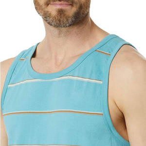 Débardeurs de sport pour hommes OEM de haute qualité en coton uni, confortables et légers, vêtements de fitness - Product Image 5