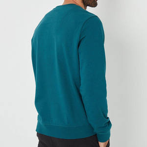 Nouvelle arrivée de haute qualité basique surdimensionné col rond hommes sweat personnalisé coton mélangé sweat au prix d'usine - Product Image 6