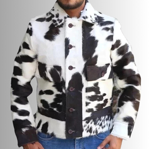 Lujo de los hombres de cuero genuino transpirable tejido Otoño Invierno chaquetas logotipo personalizado colores al por mayor - Product Image 1