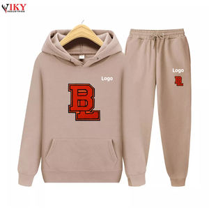 Ensemble de survêtement pour homme en chenille brodée, sweat à capuche et pantalon, vêtements de sport décontractés, nouvelle collection automne - Product Image 2