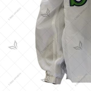 Chaqueta de entrenador de hermandad de mujeres estrella oriental blanca personalizada con logotipo bordado OES chaqueta de línea de cruce de invierno para miembros de la hermandad - Product Image 6