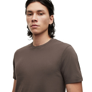 T-shirt en coton pour homme grande taille personnalisable avec motif vierge pour ajouter du tissu de jersey de texte de logo pour la promotion commerciale de la marque - Product Image 4
