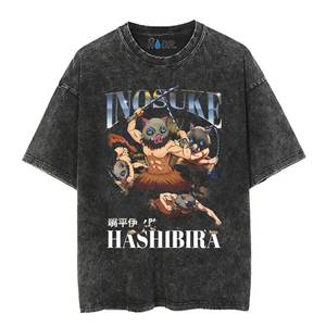 250GSM 100% algodón Streetwear Vintage camiseta desteñida de peso pesado de gran tamaño lavado ácido DTG impresión para hombre Camiseta gráfica personalizada - Product Image 5